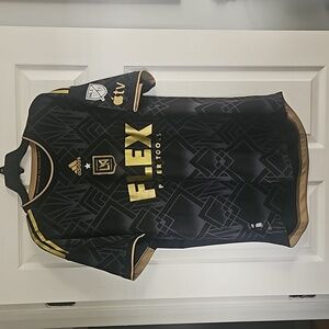 Adidas LAFC 2023 Five Year Anniversary Authentic jersey Vela 10 black, size XL